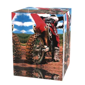 Skleněná trofej CR3065M4 | Motorsport Výška cm: 10, Šířka cm: 5, Hloubka cm: 5