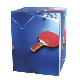 Skleněná trofej CR3065M6 | Stolní tenis Výška cm: 10, Šířka cm: 5, Hloubka cm: 5