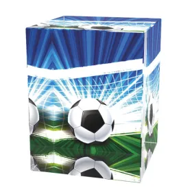 Skleněná trofej CR3065M15 | Fotbal Výška cm: 12, Šířka cm: 5, Hloubka cm: 5