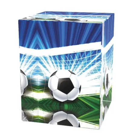 Skleněná trofej CR3065M15 | Fotbal Výška cm: 8, Šířka cm: 5, Hloubka cm: 5