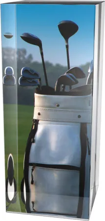 Skleněná trofej CR3065M21 | Golf Výška cm: 12