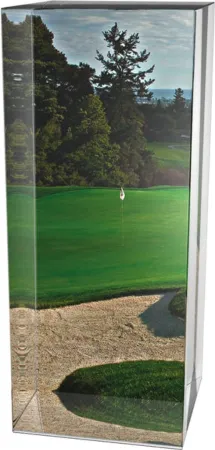 Skleněná trofej CR3065M22 | Golf Výška cm: 8