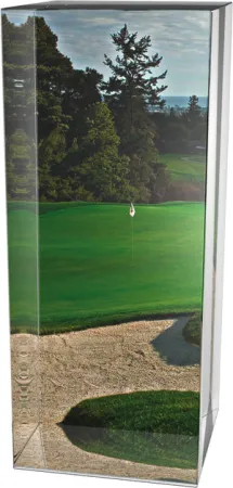 Skleněná trofej CR3065M22 | Golf Výška cm: 8