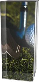Skleněná trofej CR3065M23 | Golf Výška cm: 10