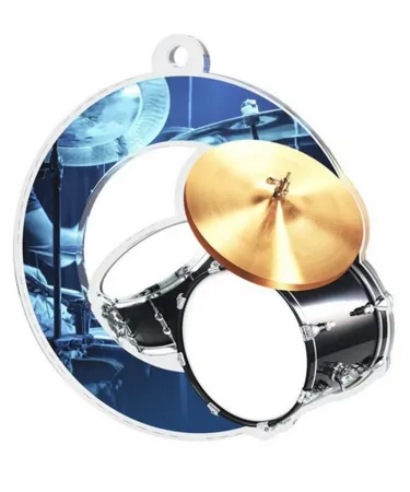 Akrylátová medaile MDA0010M51 | Hudba Stuha: ST12, MD průměr: 5