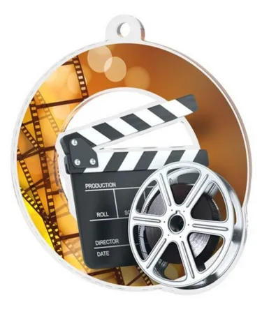 Akrylátová medaile MDA0010M55 | Film Stuha: ST16, MD průměr: 5