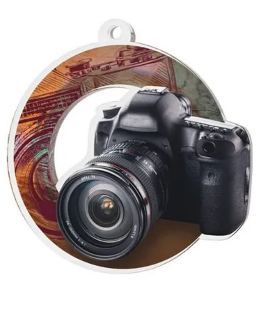 Akrylátová medaile MDA0010M61 | Fotografování Stuha: ST7, MD průměr: 6