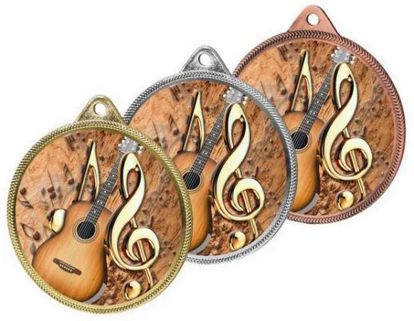 Medaile MDL001M103 | Hudba Barva: bronz, Stuha: ST17