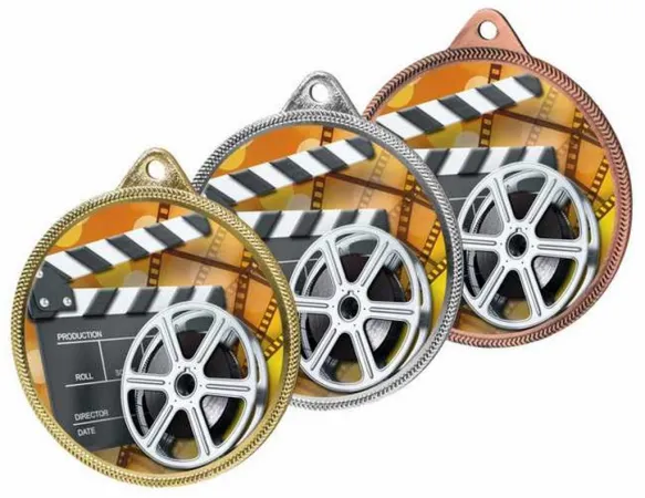 Medaile MDL001M106 | Film Barva: bronz, Stuha: ST15