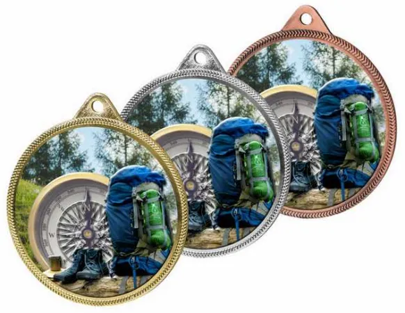Medaile MDL001M111 | Turistika Barva: bronz, Stuha: ST12