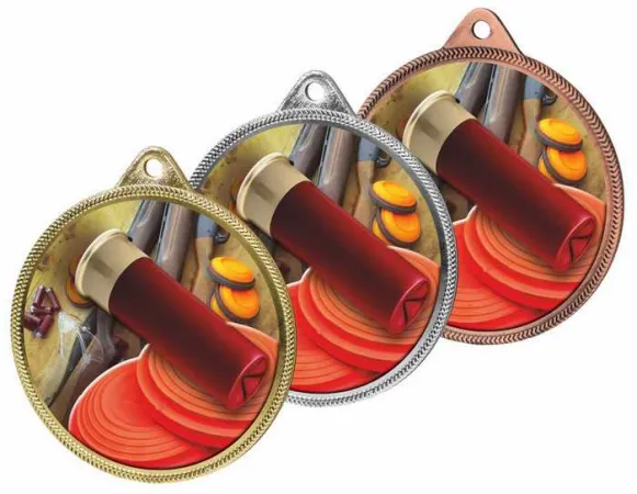 Medaile MDL001M113 | Střelba Barva: bronz, Stuha: ST12