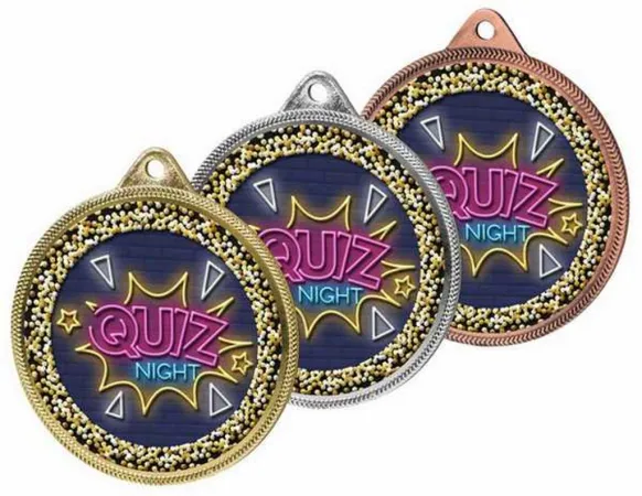 Medaile MDL001M114 | Quiz Barva: bronz, Stuha: ST3