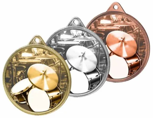 Medaile MDLR001M102 | Hudba Barva: bronz, Stuha: ST19