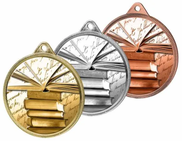 Medaile MDLR001M109 Barva: zlato, Stuha: ST3