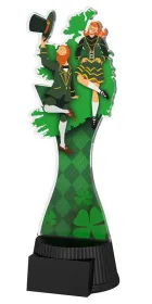 Akrylátová trofej ACUTCM97 | Tanec Výška cm: 19, Šířka cm: 8.5