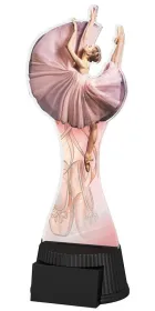 Akrylátová trofej ACUTCM105 | Balet Výška cm: 25.5, Šířka cm: 11