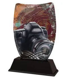 Akrylátová trofej ACE2018M71 | Fotografování Výška cm: 14
