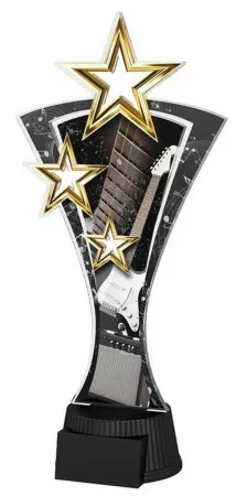 Akrylátová trofej ASTAR001M20 | Hudba Výška cm: 32,5