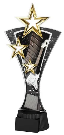 Akrylátová trofej ASTAR001M20 | Hudba Výška cm: 32,5