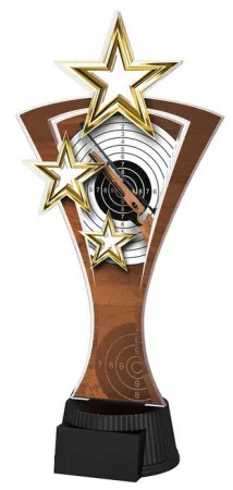 Akrylátová trofej ASTAR001M29 | Střelba Výška cm: 32,5