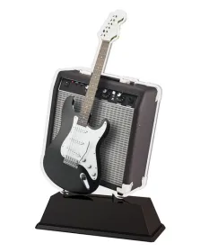 Akrylátová trofej FA210M53 | Hudba Výška cm: 15.5, Šířka cm: 13