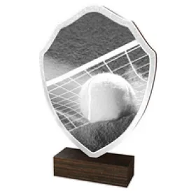 Dřevěná plaketa TFRW015 | Tenis Výška cm: 10,5