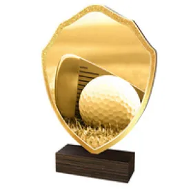 Dřevěná plaketa TFRW046 | Golf Výška cm: 13,5