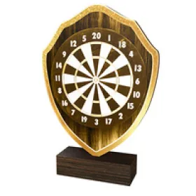 Dřevěná plaketa TFRW054 | Šipky Výška cm: 16