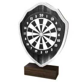 Dřevěná plaketa TFRW055 | Šipky Výška cm: 13,5