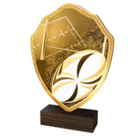 Dřevěná plaketa TFRW135 | Rugby Výška cm: 16