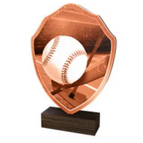 Dřevěná plaketa TFRW221 | T-Ball Výška cm: 20