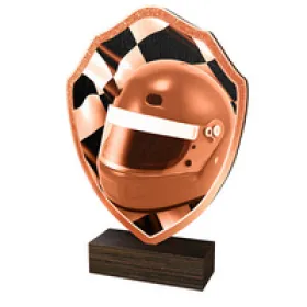 Dřevěná plaketa TFRW077 | Motorsport Výška cm: 16