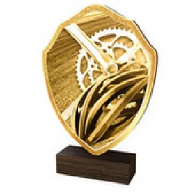 Dřevěná plaketa TFRW079 | Cyklistika Výška cm: 11,5