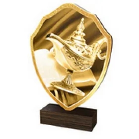 Dřevěná plaketa TFRW099 | Quiz Výška cm: 20