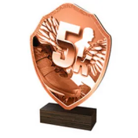 Dřevěná plaketa TFRW105 | Běh Výška cm: 20