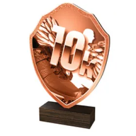 Dřevěná plaketa TFRW109 | Běh Výška cm: 14,5