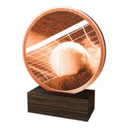 Dřevěná plaketa TFRW516 | Tenis Výška cm: 13,5