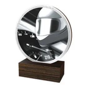 Dřevěná plaketa TFRW519 | Motorsport Výška cm: 13,5