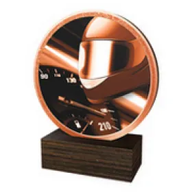 Dřevěná plaketa TFRW520 | Motorsport Výška cm: 9,5