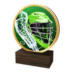 Dřevěná plaketa TFRW561 | Lacrosse Výška cm: 12,5