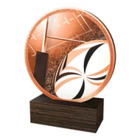 Dřevěná plaketa TFRW577 | Rugby Výška cm: 10,5