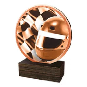 Dřevěná plaketa TFRW641 | Motorsport Výška cm: 12,5