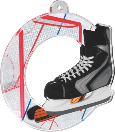Akrylátová medaile MDA0010M17 | Hokej Stuha: ST15, MD průměr: 5