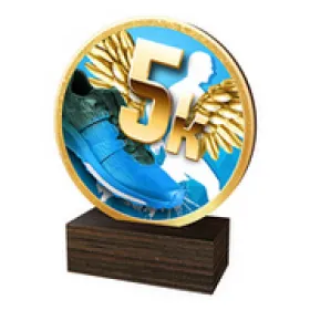 Dřevěná plaketa TFRW666 | Běh Výška cm: 9,5