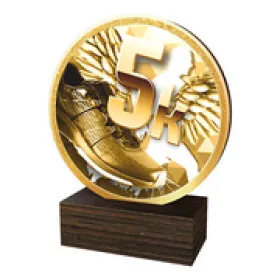 Dřevěná plaketa TFRW667 | Běh Výška cm: 12,5