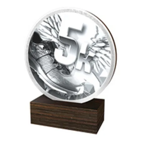 Dřevěná plaketa TFRW668 | Běh Výška cm: 10,5