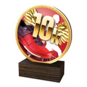 Dřevěná plaketa TFRW670 | Běh Výška cm: 9,5