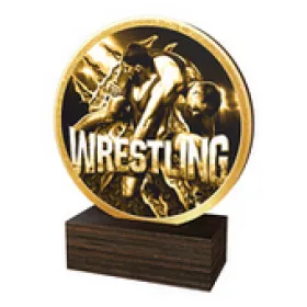 Dřevěná plaketa TFRW707 | Bojová umění Výška cm: 12,5