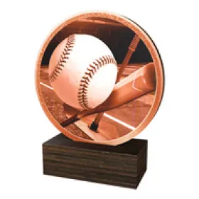 Dřevěná plaketa TFRW721 | T-Ball Výška cm: 9,5