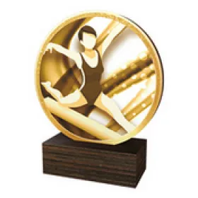 Dřevěná plaketa TFRW739 | Gymnastika Výška cm: 10,5